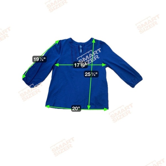 NWT. St. John's Bay Women's Navy Blue Top M - Picture 3 of 5